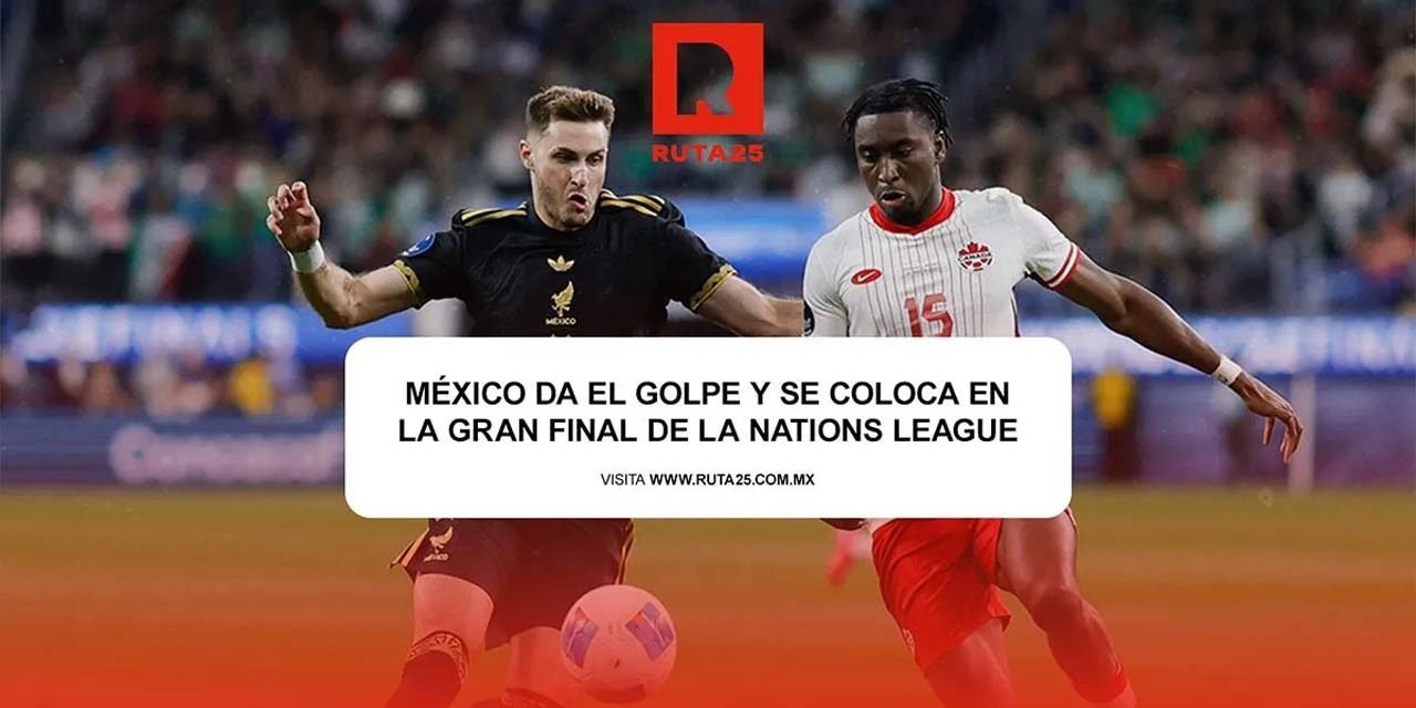 México da el golpe y se coloca en la gran final de la Nations League