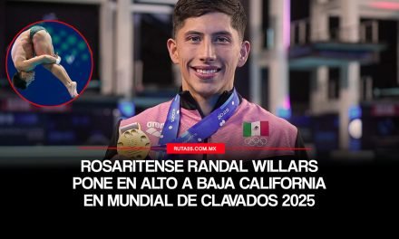 Rosaritense Randal Willars se pone en alto a BC en Mundial de Clavados