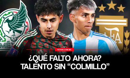 México Sub-20 vs Argentina Sub-20: talento sin colmillo, el Tri vuelve a quedarse corto cuando más importaba
