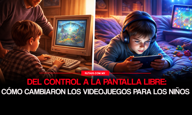 Del control a la pantalla libre: cómo cambiaron los videojuegos para los niños